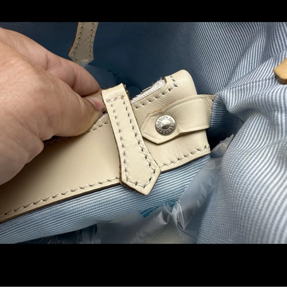 BURBERRY Nova Check medium Tote Bag Canvas Beige - Picture 8 of 8